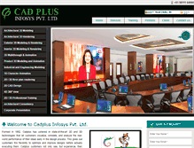 Tablet Screenshot of cadplus.co.in